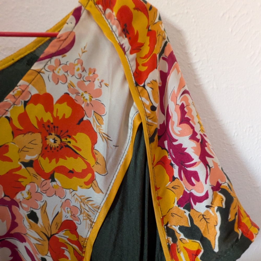 Anthropologie Floral Print Women's Top - Picture 4 of 5